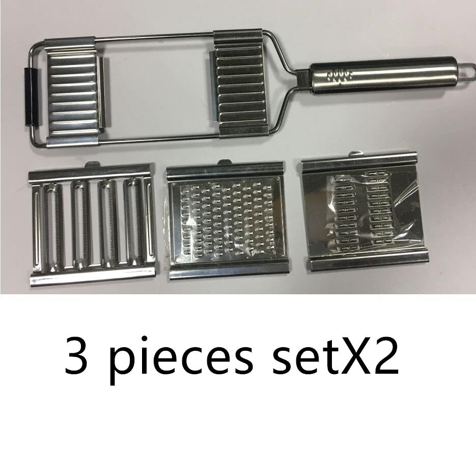 Stainless Steel Grater, Vegetable And Fruit Slicer, Peeler TryTrendly