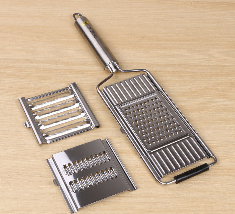 Stainless Steel Grater, Vegetable And Fruit Slicer, Peeler TryTrendly