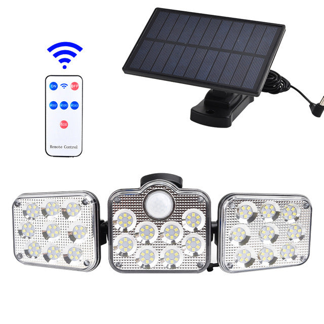 Split Solar Wall Light Outdoor Courtyard Human Body Induction Light CJ Dropshipping