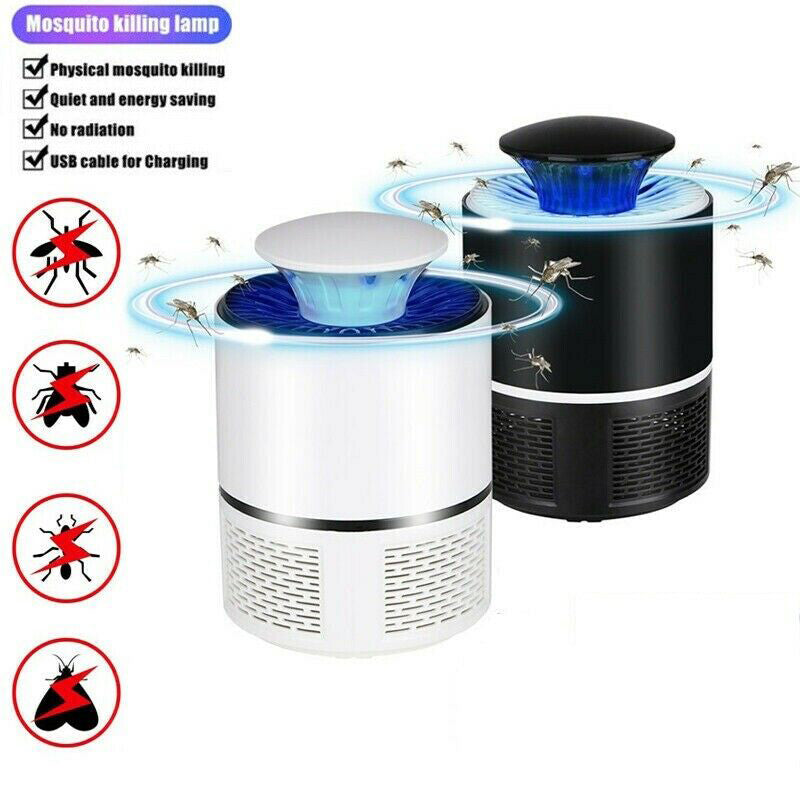 Electric UV Mosquito Killer Lamp Outdoor Indoor Fly Bug Insect Zapper Trap USB cjdropshipping