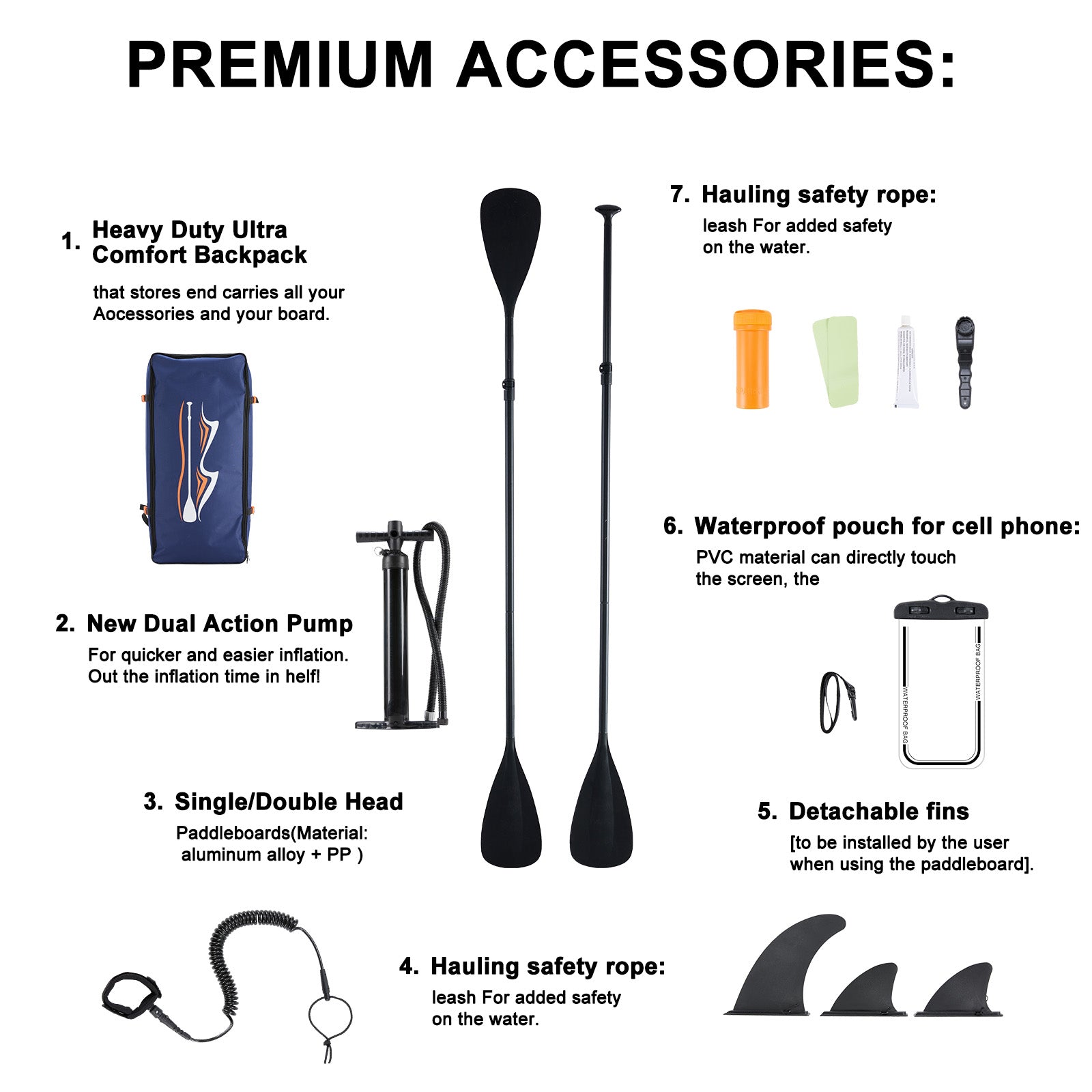 Inflatable Stand Up Paddle Boards 10 Ft 5 In With Premium SUP Paddle Board Accessories, Wide Stable Design, Non-Slip Comfort Deck For Youth & Adults Anker