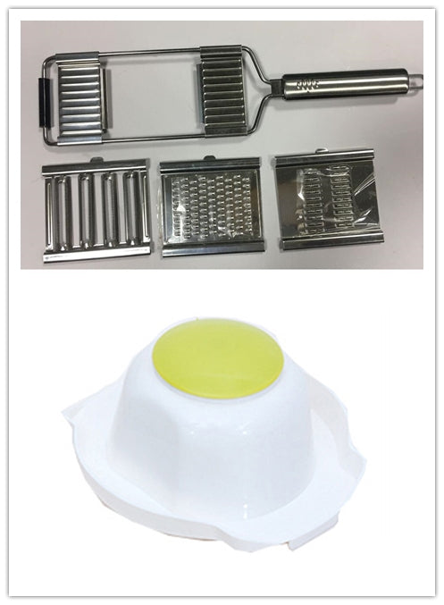 Stainless Steel Grater, Vegetable And Fruit Slicer, Peeler TryTrendly