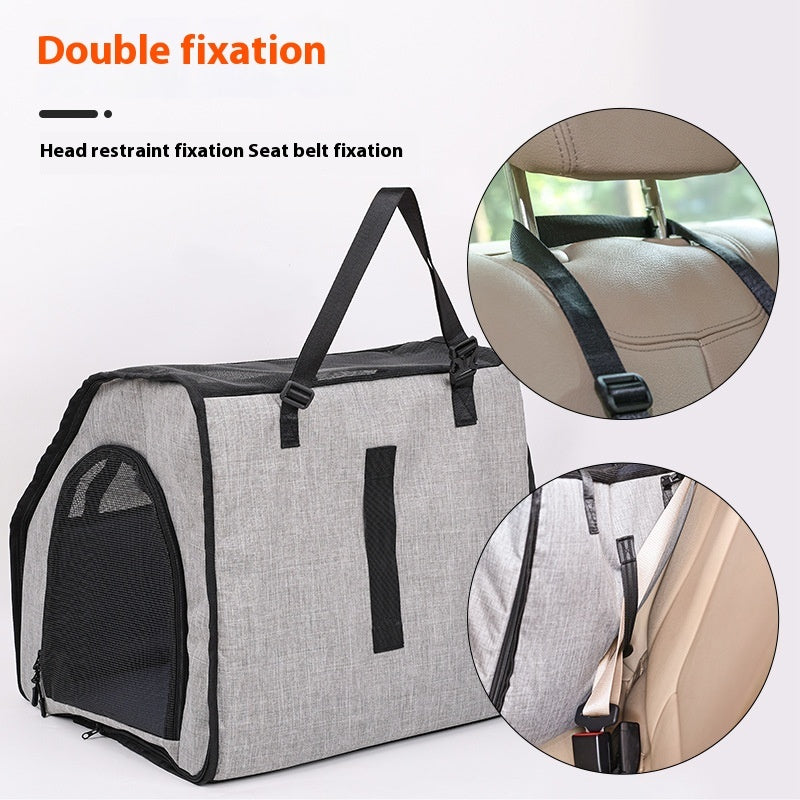 Portable Foldable Car Waterproof And Hard-wearing Pet Cage Waterproof Thickened Dog Mat Car Pet Mat Anker