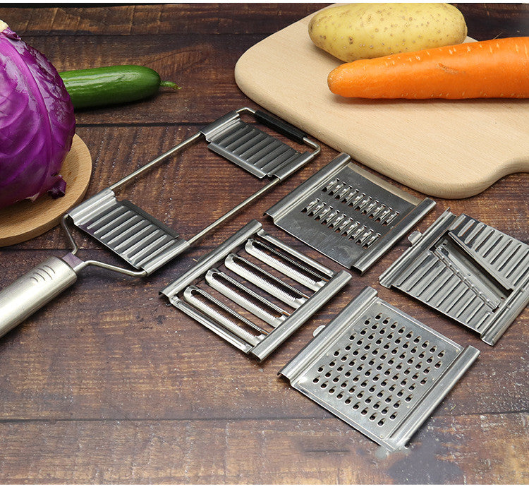 Stainless Steel Grater, Vegetable And Fruit Slicer, Peeler TryTrendly