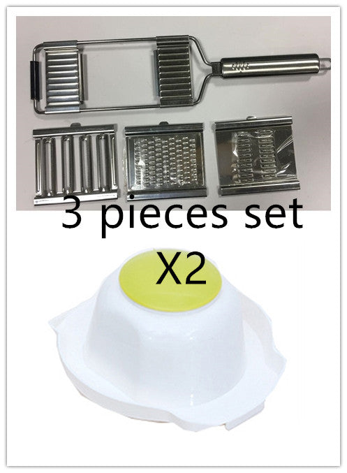 Stainless Steel Grater, Vegetable And Fruit Slicer, Peeler TryTrendly