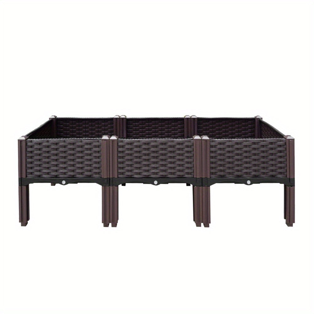 Raised Garden Bed Planter Box for Herbs & Vegetables TM