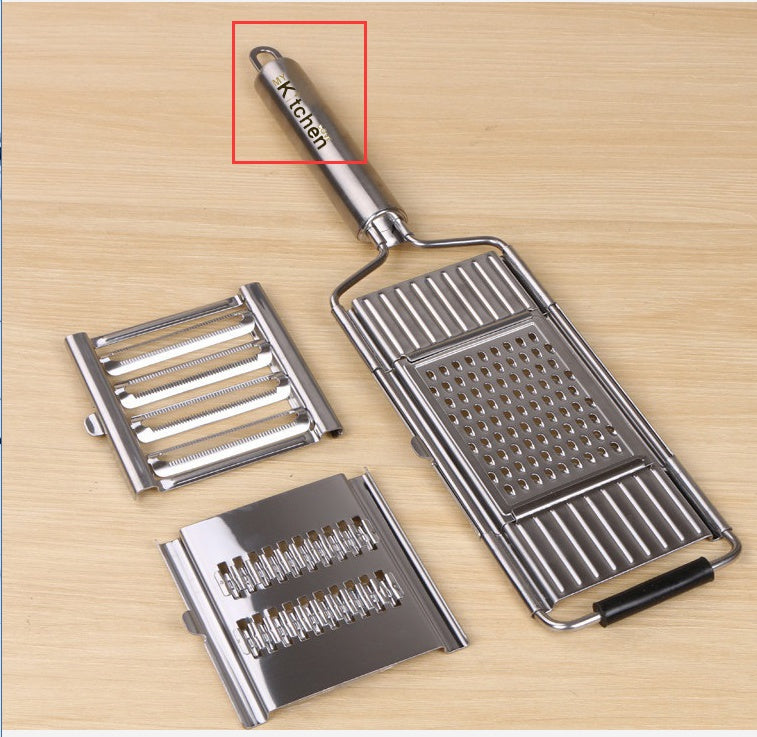 Stainless Steel Grater, Vegetable And Fruit Slicer, Peeler TryTrendly