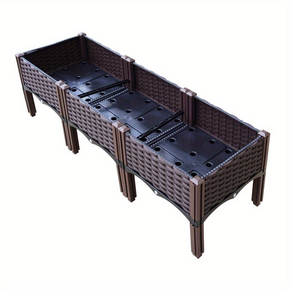 Raised Garden Bed Planter Box for Herbs & Vegetables TM