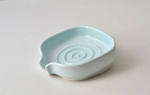Self-Draining Porcelain Soap Dish - TryTrendly